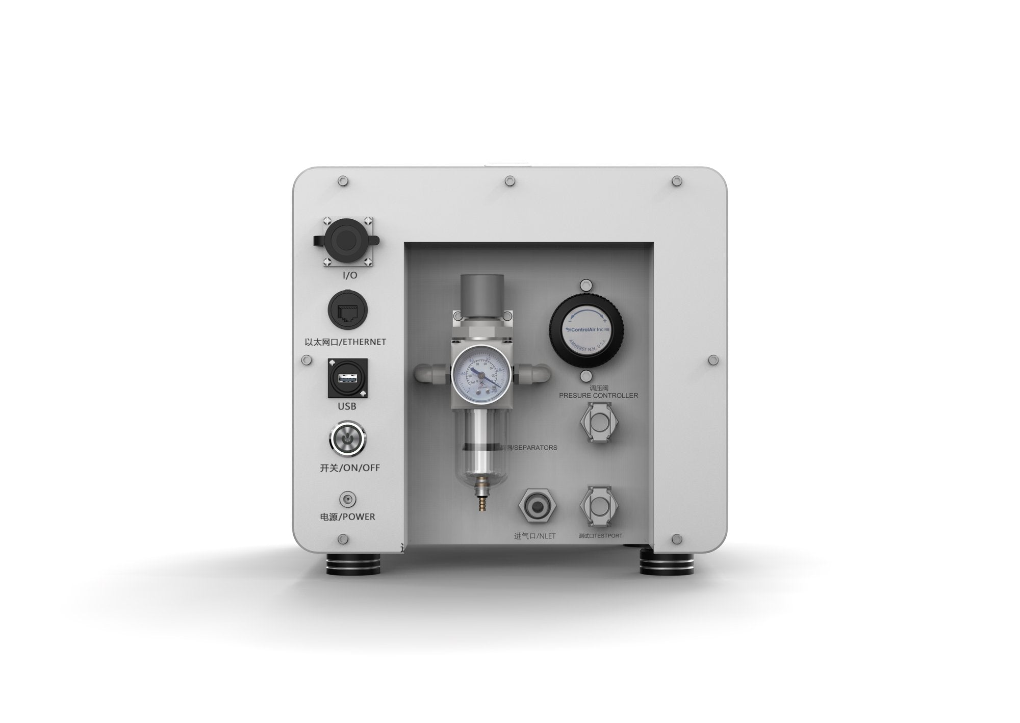 LD Series differential pressure tester front | Figurtech